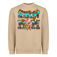 Mushroom show mom pig Heavyweight Sweatshirt - RanaPortraitStore