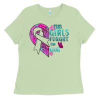 Matcha This Girls Fought and Won Cancer Ladies Tee - BundleAndBundleShop