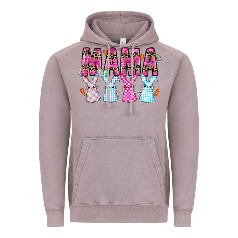 Easter Day Mamaa Vintage Hoodie by CowhideDigitalArt | Teevron