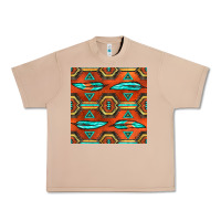 Burro native american aztec seamless pattern 2 Urban Heavy Tee - BundleAndBundleShop