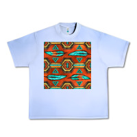 Grape Ice native american aztec seamless pattern 2 Urban Heavy Tee - BundleAndBundleShop