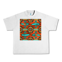 Lunar Rock native american aztec seamless pattern 2 Urban Heavy Tee - BundleAndBundleShop