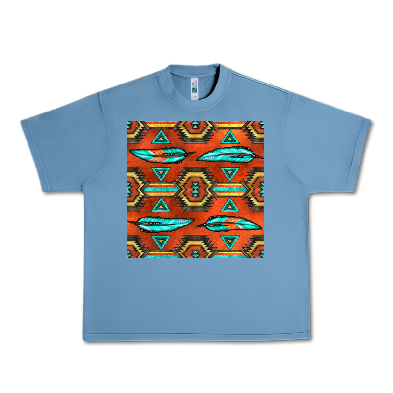 Native American Aztec Seamless Pattern 2 Urban Heavy Tee by BundleAndBundleShop | Teevron
