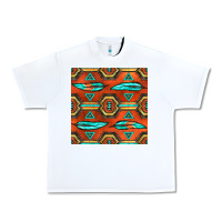 White native american aztec seamless pattern 2 Urban Heavy Tee - BundleAndBundleShop