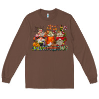 Chestnut Hallothanksmas Gnome Coffee Cups Long Sleeve Tee - CowhideDigitalArt