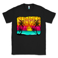 Black summer vibes Classic Tee - CowCowDesign