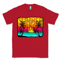 Red summer vibes Classic Tee - CowCowDesign