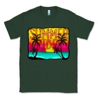 Sports Green summer vibes Classic Tee - CowCowDesign