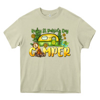 Mossy Happy St. Patrick's Day camper Heavy Core Tee - HowdyJamesFarm