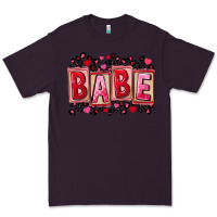 Plum Valentine's Day babe Premium Tee - FaDigitalArtStudio