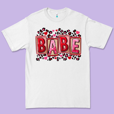 Valentine's Day Babe Premium Tee Designed By Fadigitalartstudio
