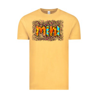 Vintage Mustard Leopard Sunflower Mimi Vintage Tee - RanaPortraitStore