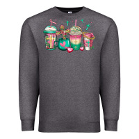 Charcoal Heather religious christian coffee cups Premium Sweatshirt - Jasminsmagicworld