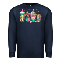 Navy religious christian coffee cups Premium Sweatshirt - Jasminsmagicworld