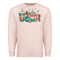 Pale Pink religious christian coffee cups Premium Sweatshirt - Jasminsmagicworld