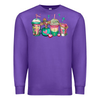 Purple religious christian coffee cups Premium Sweatshirt - Jasminsmagicworld