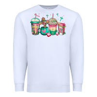 White religious christian coffee cups Premium Sweatshirt - Jasminsmagicworld