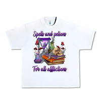 White spells and potions for all afflictions Urban Heavy Tee - BundleAndBundleShop