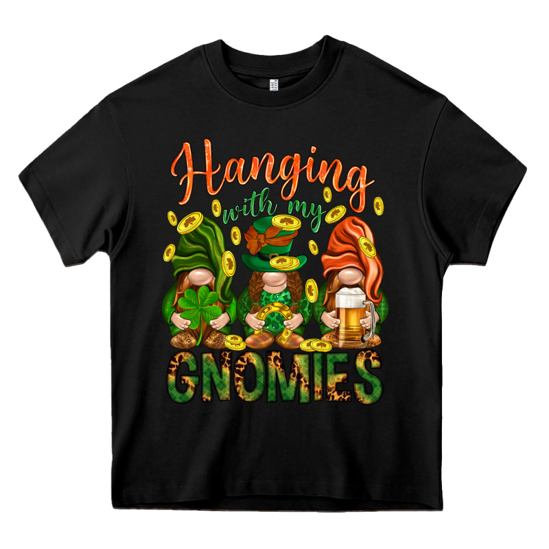 Hanging With My Gnomies Heavy Core Tee by HowdyJamesFarm | Teevron