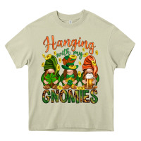 Mossy Hanging with my gnomies Heavy Core Tee - HowdyJamesFarm