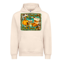 Sandshell just a girl who loves fall background Urban Hoodie - Jasminsmagicworld