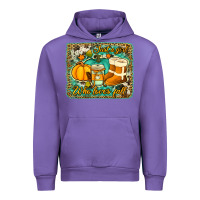 Tulip just a girl who loves fall background Urban Hoodie - Jasminsmagicworld
