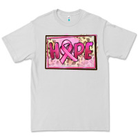 Dove Grey Hope Breast Cancer Premium Tee - FaDigitalArtStudio