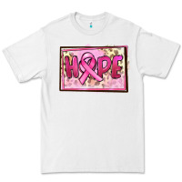 White Hope Breast Cancer Premium Tee - FaDigitalArtStudio