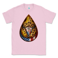 Bubblegum Pink american sunflower bullskull teardrop earrings Classic Tee - Jasminsmagicworld