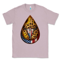 Lilac american sunflower bullskull teardrop earrings Classic Tee - Jasminsmagicworld