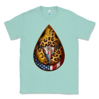 Seafoam american sunflower bullskull teardrop earrings Classic Tee - Jasminsmagicworld