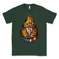 Sports Green american sunflower bullskull teardrop earrings Classic Tee - Jasminsmagicworld