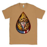 Toasted Coconut american sunflower bullskull teardrop earrings Classic Tee - Jasminsmagicworld