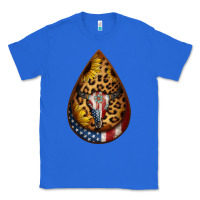True Royal american sunflower bullskull teardrop earrings Classic Tee - Jasminsmagicworld