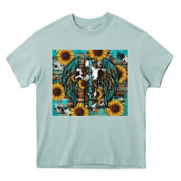 Arona western blessed sunflower's Heavy Core Tee - RanaPortraitStore