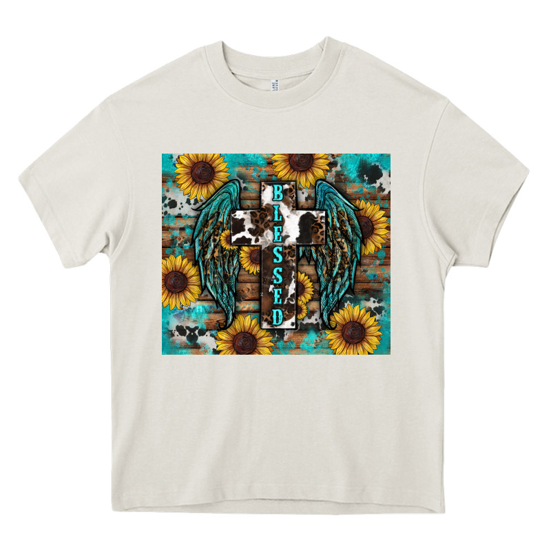 Western Blessed Sunflower's Heavy Core Tee by RanaPortraitStore | Teevron