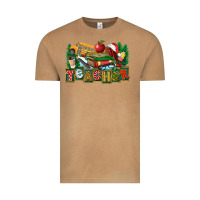 Vintage Camel Christmas Teacher Vintage Tee - FaDigitalArtStudio