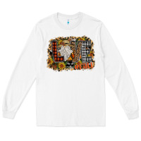 White Love Fall Long Sleeve Tee - CowhideDigitalArt