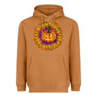 Meerkat Halloween Sunflower Heavyweight Hoodie - RanaPortraitStore