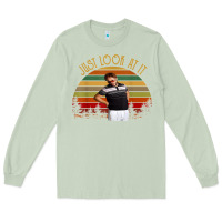 Matcha just look at it vintage funny for men women and family t shirt Long Sleeve Tee - baoMotion
