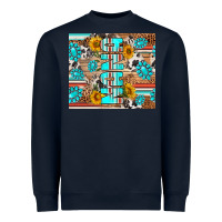 Navy western nana Heavyweight Sweatshirt - RanaPortraitStore