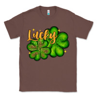 Chestnut St. Patrick's Lucky and shamrock Classic Tee - OliviaCreatesArt