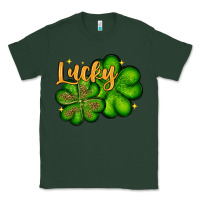 Sports Green St. Patrick's Lucky and shamrock Classic Tee - OliviaCreatesArt