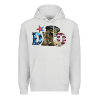 Dove Grey dad military boots and hat Premium Hoodie - Artiststas