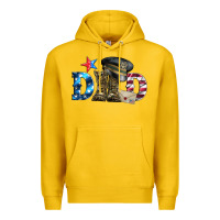 Lemon dad military boots and hat Premium Hoodie - Artiststas