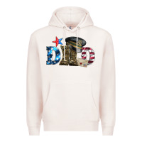 Pale Pink dad military boots and hat Premium Hoodie - Artiststas