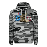 Slate Camo dad military boots and hat Premium Hoodie - Artiststas