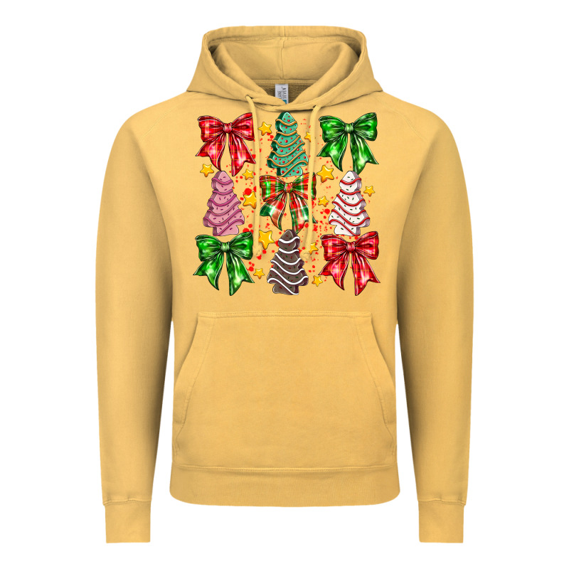 Festive Holiday Decor Vintage Hoodie by CowhideDigitalArt | Teevron