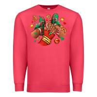 Cardinal Christmas black girl sneakers Premium Sweatshirt - RanaPortraitStore