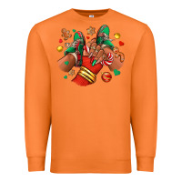 Carrot Christmas black girl sneakers Premium Sweatshirt - RanaPortraitStore